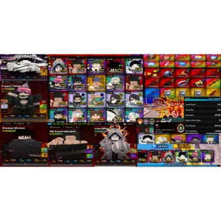 #011 Anime Expedition Account : 4 Unbound Units ( 3 Unbound Secret ) : Lv137 Unbound Shadow (Megumi) , Unbound  8th Sword ,Ita
