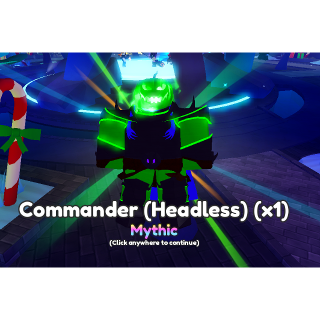 Anime Adventures Orwin headless skin / Commander ( Headless ) - Anime ...