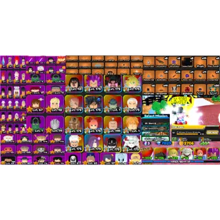 #140: x16 7 Star Units ⭐ASTD⭐ Super Meta Account : lvl 319 : Insinct Goku, Madara, The Path, Devil, Luffy gear5