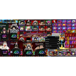 🔥FLASH SALE #035 Anime Expedition 4 Unbound 3Secret Account👑Lvl 149:  Unbound Shadow (Megumi) , Unbound 8thSword