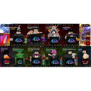 🔥FLASH SALE #060 Anime Expedition 7 Unbound 4 Secret Unbound Meta Account 👑: Unbound Prodogy Rage ( Gohan ) , Unbound 8th Sword