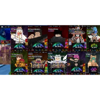 🔥FLASH SALE #049 Anime Expedition 8 Unbound 3Secret Account -110 Trait Rerolls left👑Lvl 230: Unbound Shadow (Megumi)