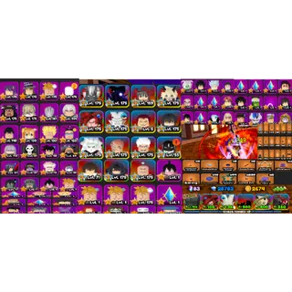 #173⭐ASTD⭐ GOAT Account - Lvl 249: x15 7 Star Units : Omega, Kovegu,Homura,Tboy,Aizen ,Kungfu galaxy