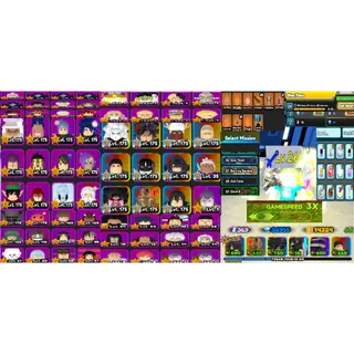 #127 All Star Tower Defense / Super Meta Account : lvl 261 : x11 7 Star Units (nearly 12) : Goku instinct,  Puchi , Erren ,