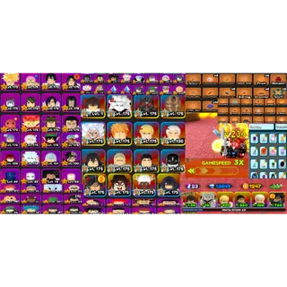 #125 All Star Tower Defense / Super Meta Account : lvl 234 : x16 7 Star Units : Goku instinct, , Erren , The Founder, ..