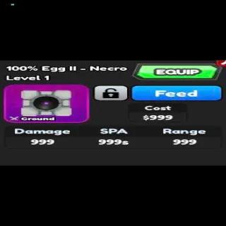 Egg 100% Necro - ASTD