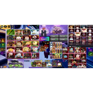 #104  Anime Vanguards SUPER META Account : Lvl 144 - 8 Monarch , 51  Evolved Units : Shiny Monarch Brolzi Super,...