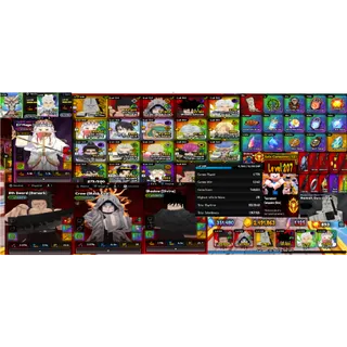 FLASH SALE #022 Anime Expedition Super Meta Account : 4 Unbound Units ( 3 Unbound Secret ) - 1125 Rerolls left: Lv207 Megumi