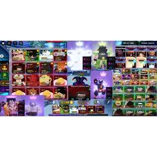 #119 Anime Vanguards SUPER META Account :5 Monarch+ Shark Monarch : Monarch Ice Queen (Release) , Monarch Brolzi Super 