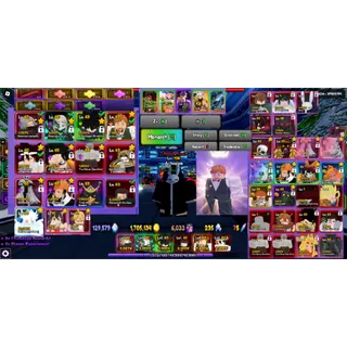 #130 Anime Vanguards SUPER META -END GAME Account: 11 Monarch Units+Shark Monarch: 10 Shiny, 34 Evolved Units