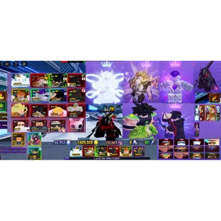 #109 Anime Vanguards META Account : 4 Monarch Unit : Ice Queen Monarch , God (Standless) Monarch , Monarch Sungjinwu