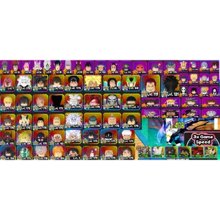 #164 ⭐ASTD⭐ GOAT Account : Lvl 408 : x42 7 Star Units : Umbra ( Cid kageno) , Ainz, Kovegu IV , Shenron , Tboy, Humura, Boros