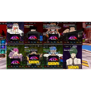 🔥FLASH SALE #031 Anime Expedition 7Unbound 3Secret Account👑Lvl 157: Unbound Shadow (Megumi) , Unbound 8th Sword (Berserk),