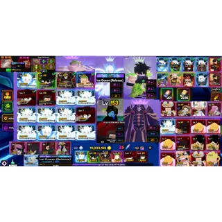 #127 Anime Vanguards SUPER META Account : SHINY VANGUARD Ice Queen (Release) Monarch , Monarch Brolzi Super, Monarch Lich