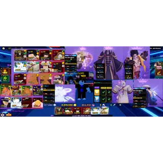 #095 Anime Vanguards SUPER META Account : Lvl 189 : 4 Monarch , Vanguard Monarch Lich King(Ruler),Monarch Shiny God,...