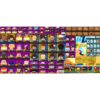 #116 All Star Tower Defense / ASTD Old / Original / SUPER META Account : lvl 231 : x14 7 Star Units : Goku instinct