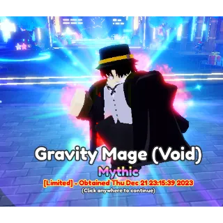 Mythic Gravity Mage ( Void ) evo