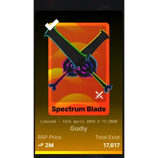 ROBLOX BLADE BALL SPECTRUM BLADE GOD