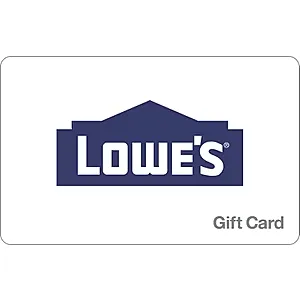 $25.00 USD Lowe's | physical Gift card