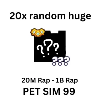 20X RANDOM HUGE PS99