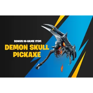 Demon Skull Pickaxe Epic Games Code