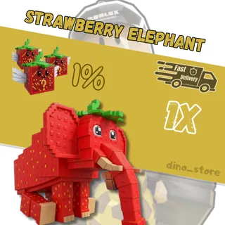 strawberry elephant  - Be A Lucky Block - non duped