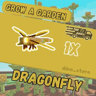 Dragonfly grow a garden