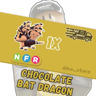 Chocolate bat dragon NFR - adopt me