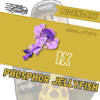 Phosphor jellyfish set