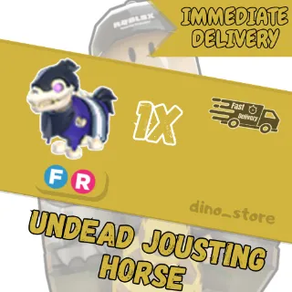 Undead jousting horse FR - adopt me 