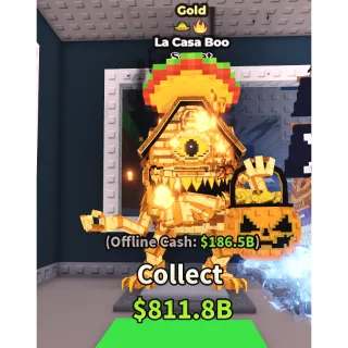 Gold la casa boo 1b/sec ( rare )