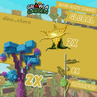 🌟2x Elder candy blossom ( original ), 2x honeysuckle and 8x easter egg - global accout🌟