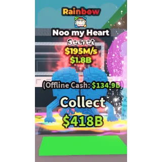 🌟Rainbow noo my heart 195m/s🌟