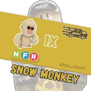 Snow monkey NFR - adopt me