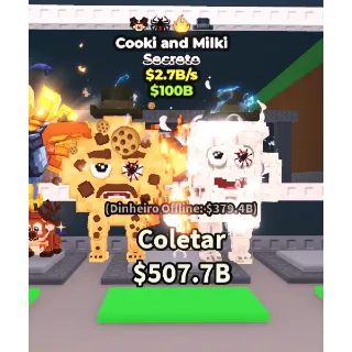 Cookie and milki 2.7b/sec ( rare )