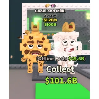 Cooki and milki 🍪🥛1.2b/sec ( rare )