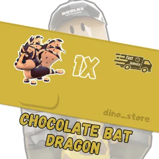 Chocolate bat dragon R - adopt me