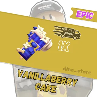 Vanillaberry Cake - flee the facility