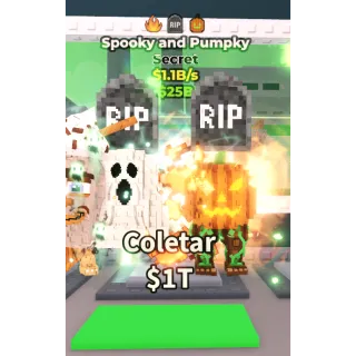 Spooky and pumpky 1.1b/sec ( rare )