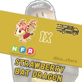 Strawberry bat dragon NFR - adopt me