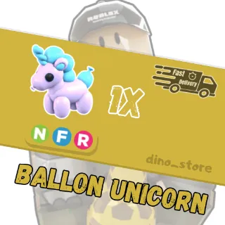 Ballon unicorn NFR  - adopt me