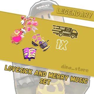 Lovesick  and Merry music set - flee the facility