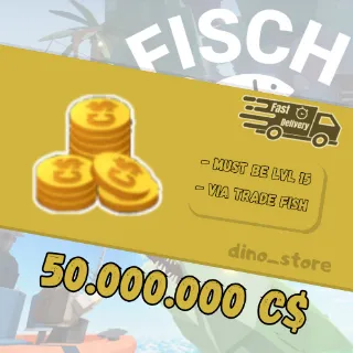 50m cash - fisch