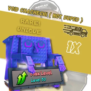 Void Chachechi ( not duped ) ( rare ) - be a lucky block