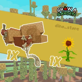 1x bone blossom tree + 1x sunflower ( global ) rare