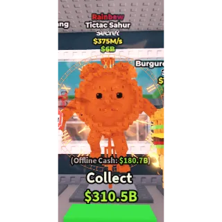 Rainbow tictac sahur 375m/sec