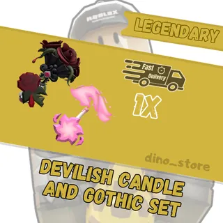  🌟Devilish and gothic bouquet set🌟