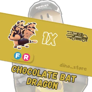 Chocolate bat dragon - adopt me