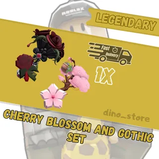  🌟Cherry blossom and gothic set🌟