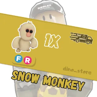 Snow monkey FR - adopt me